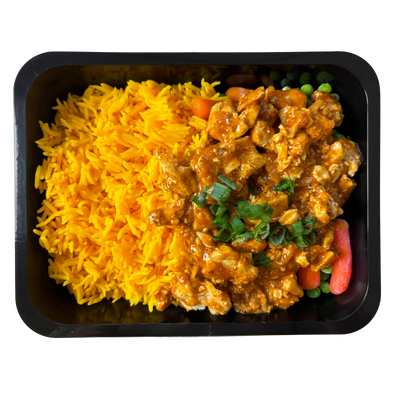 Chicken Madras Gele Rijst